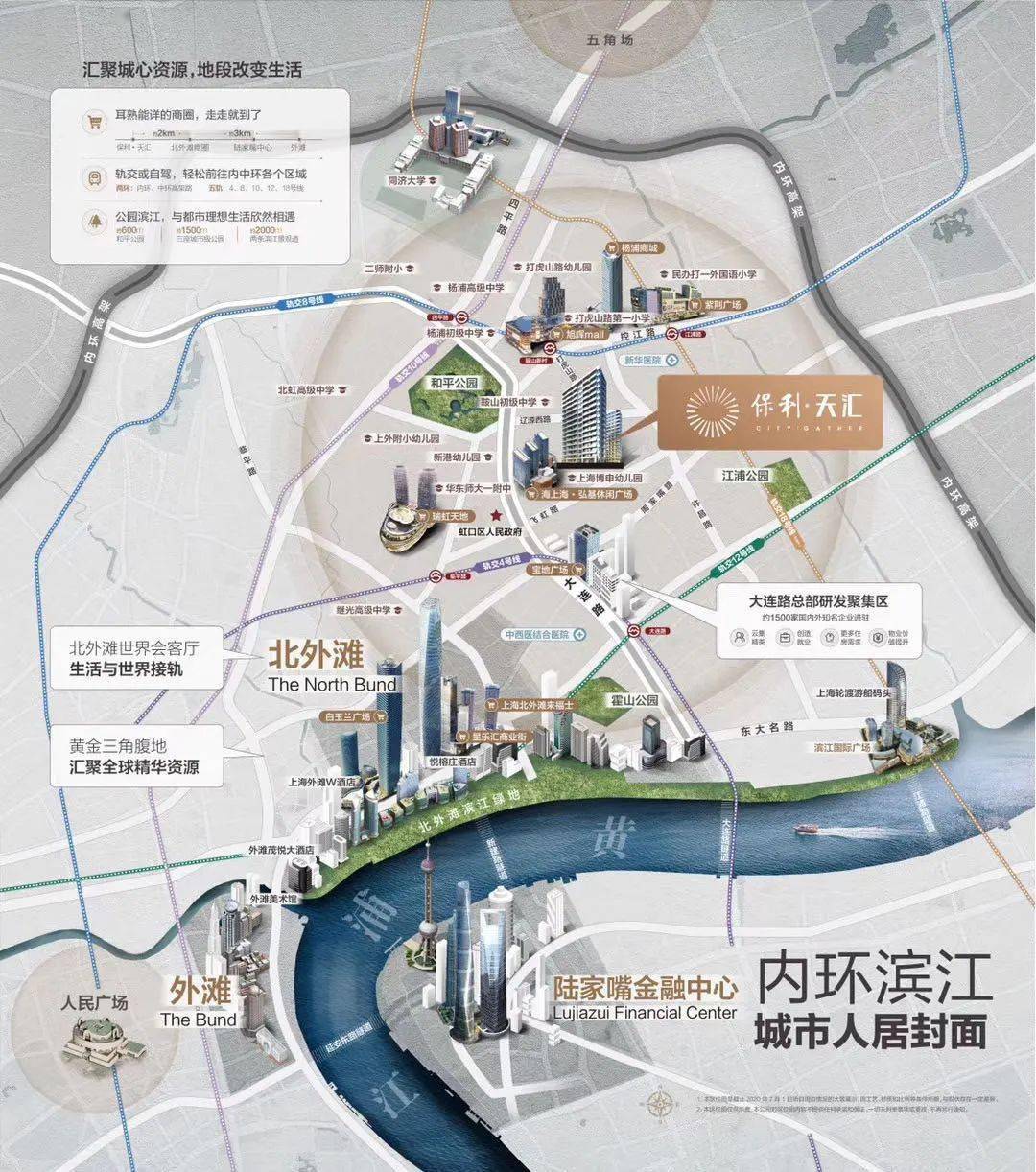 重磅整理以陆家嘴顶点为起点的北外滩到底有哪些新盘即将入市