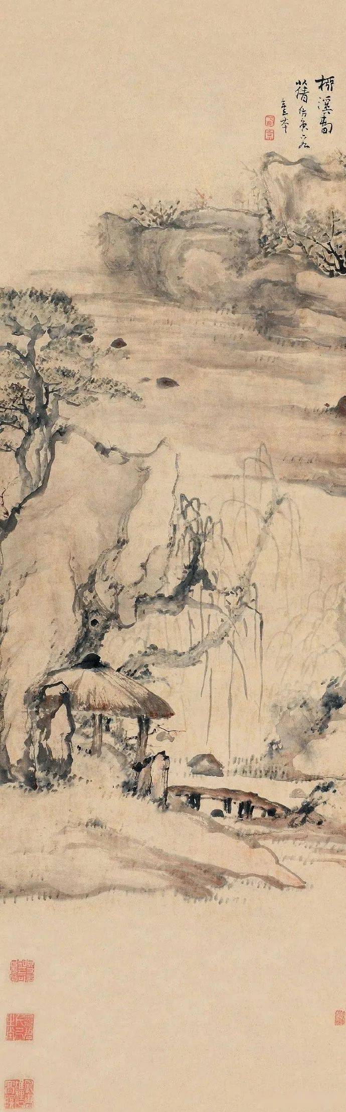 扬州八怪中唯一的北方人左手奇人高凤翰作品欣赏