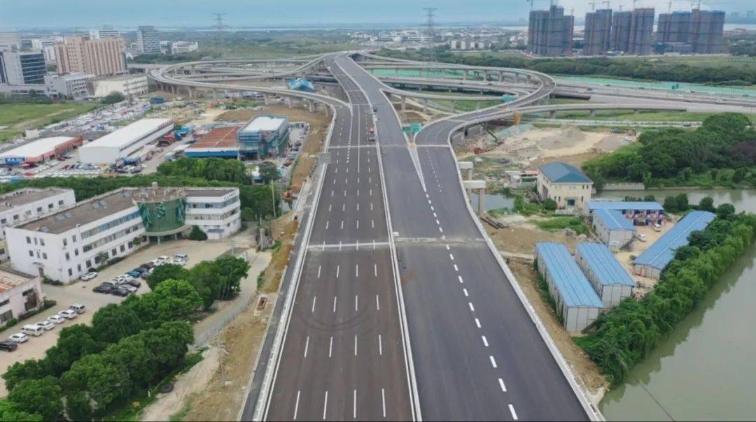 快了这条高架部分通车未来常熟仅需半小时到苏州