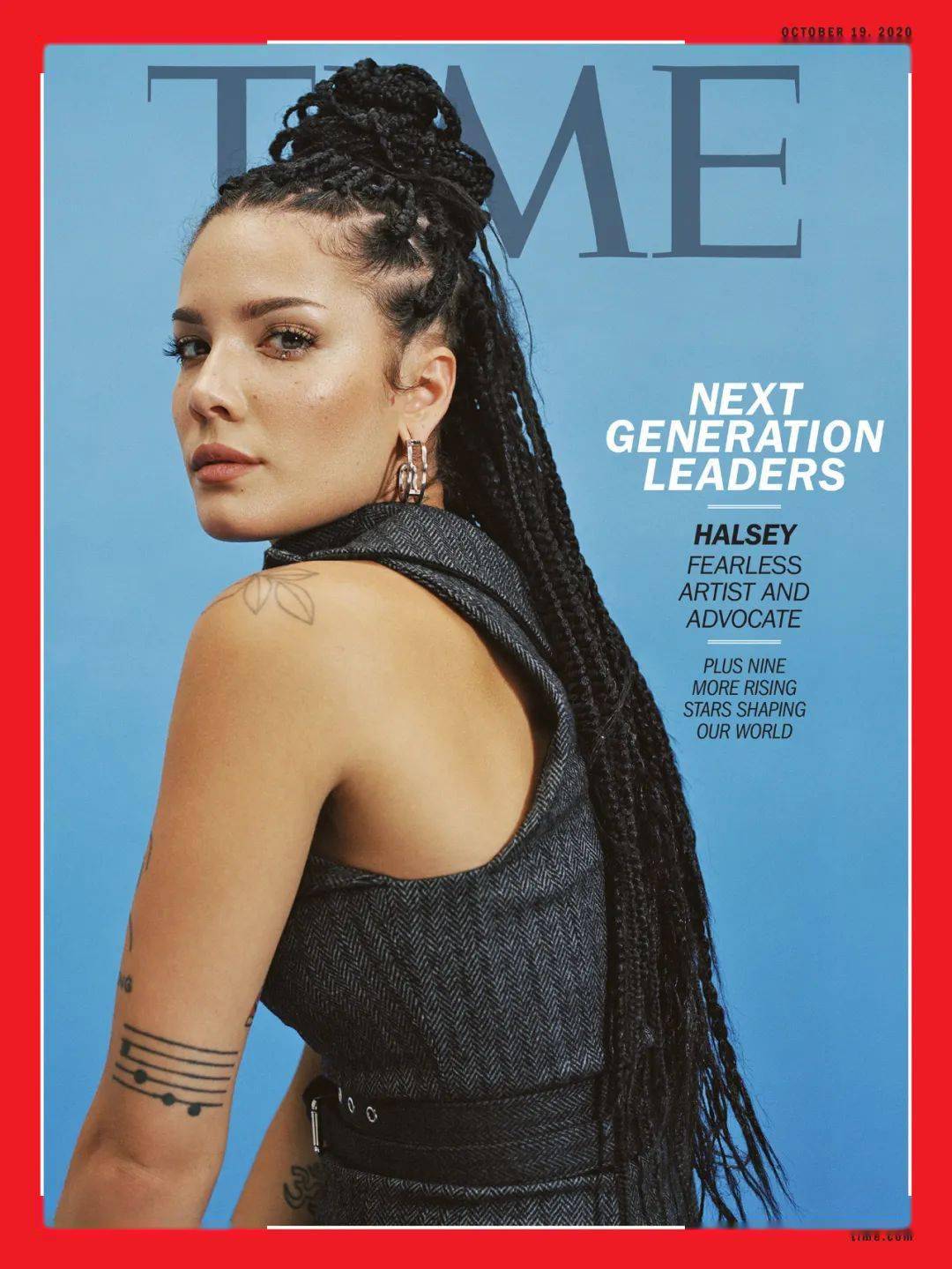 halsey 登上《时代周刊》封面!