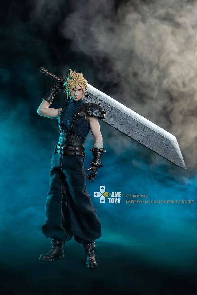 模玩资讯gametoysff716克劳德超大摩托车