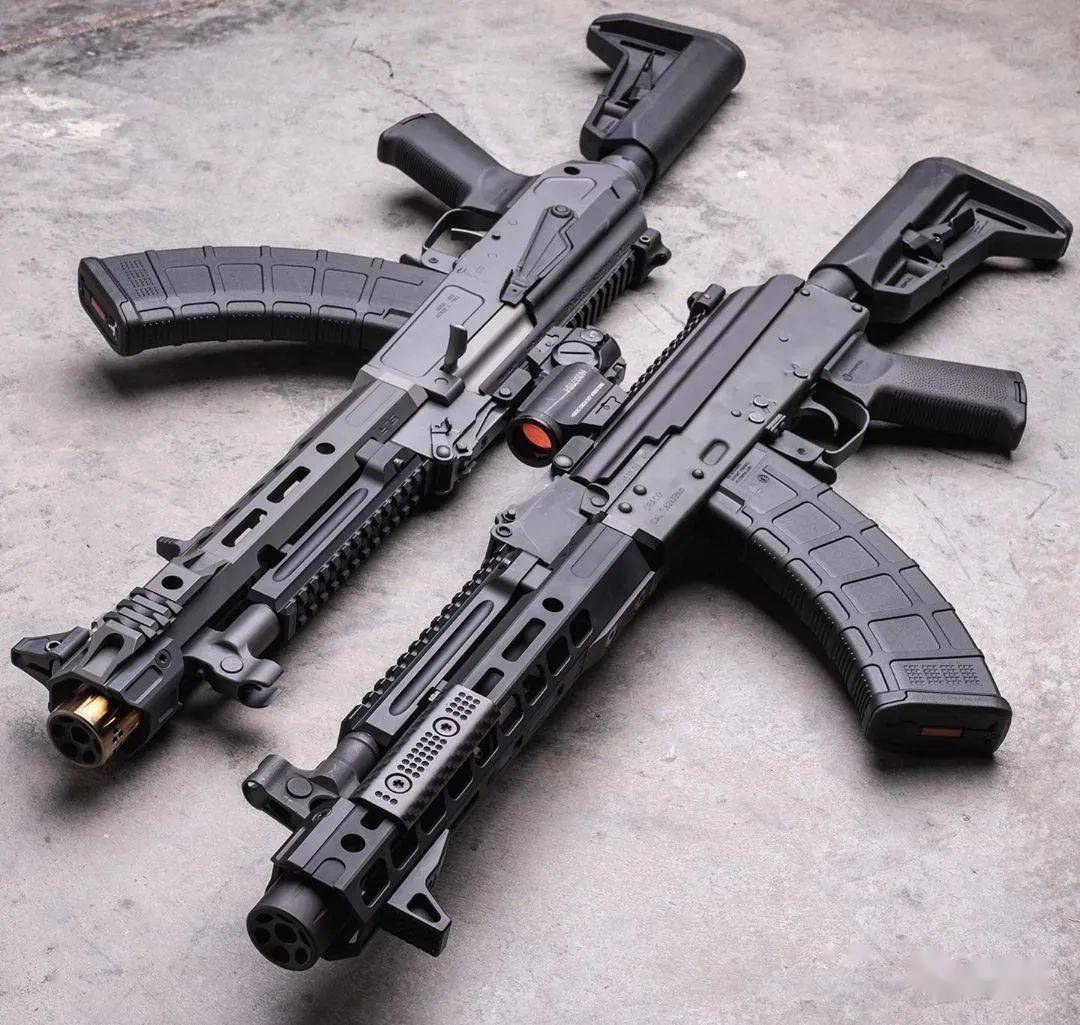 大热武器使用slr公司配件拼装的ak美图欣赏