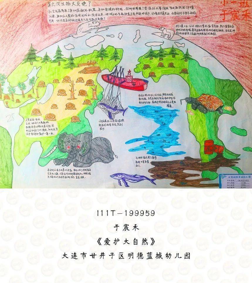 笔润丹青绘自然环球自然日辽宁赛区青少年自然科普绘画赛优秀作品赏析