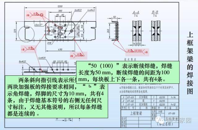 电焊图纸初学图片