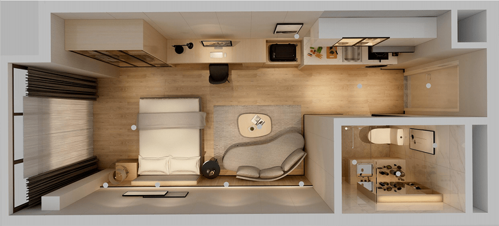 时代装饰时代装饰装配式内装成果丨保利湾区首个装配式装修样板房惊艳