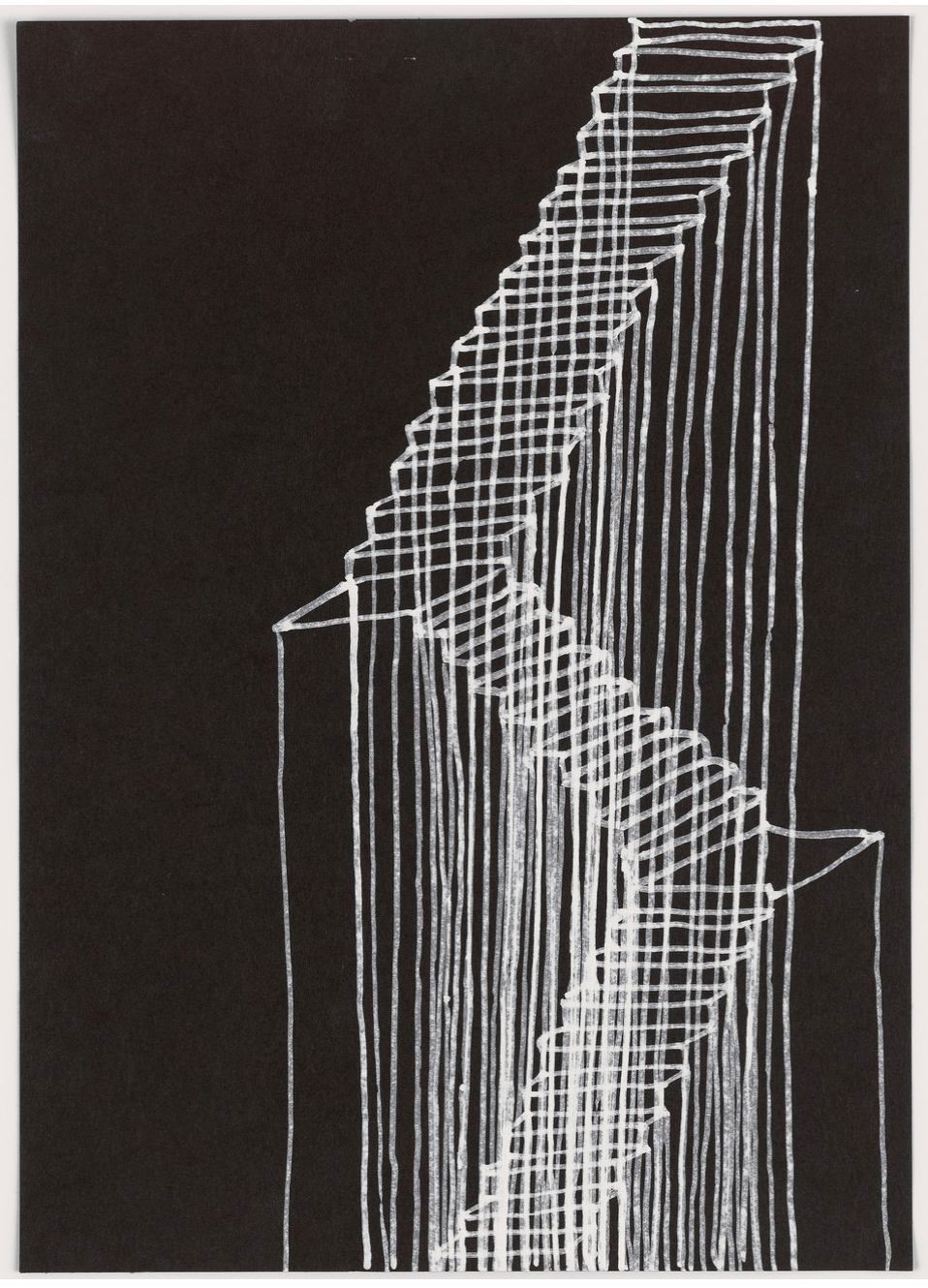 负空间实体之间的轮廓