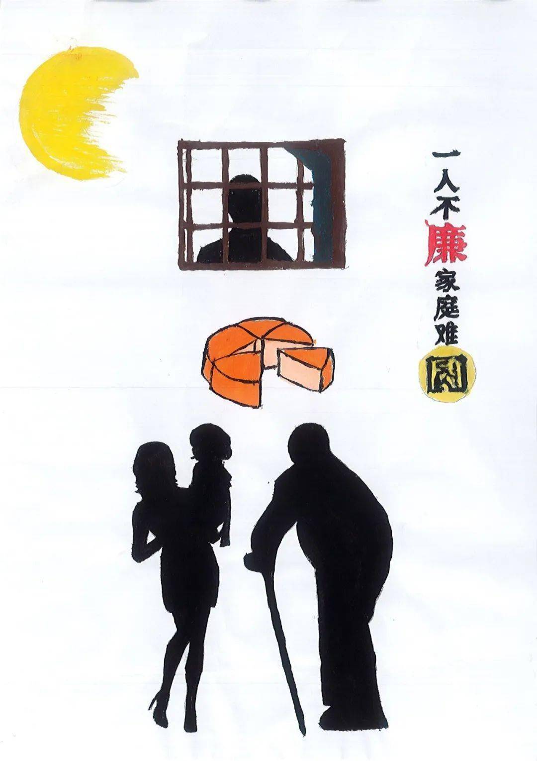 杨泽蓉家属诗歌作品作品:廉洁齐家作者:魏珊珊作品:劝廉作者:喻刘稀