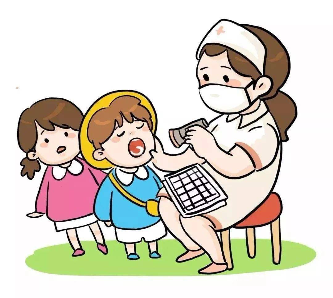 幼儿园抗疫图片卡通图片