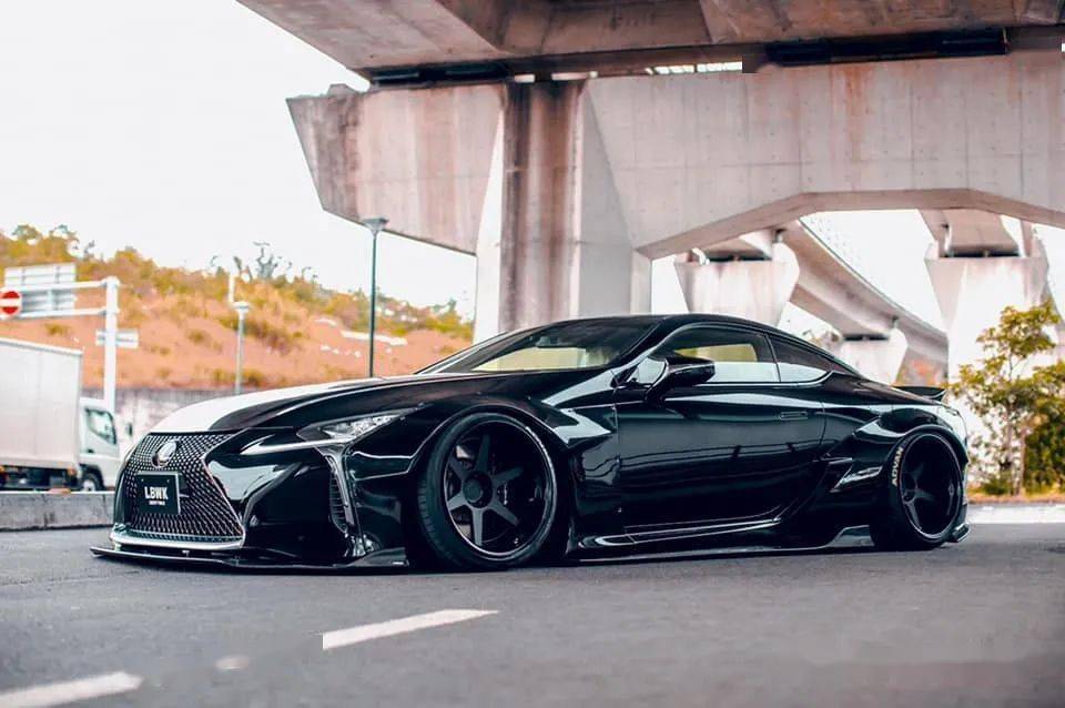 liberty walk动手雷克萨斯lc500,宽体黑武士 | 酷乐汽车