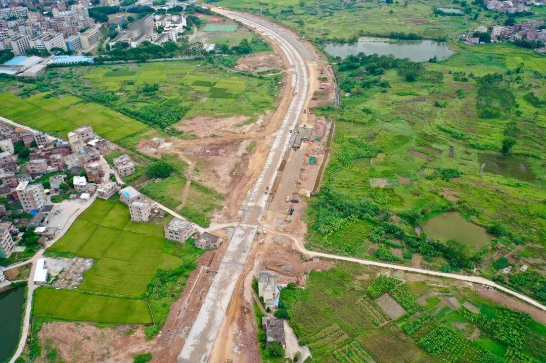 来!带你从上帝视觉俯瞰罗定环市南路建设进展