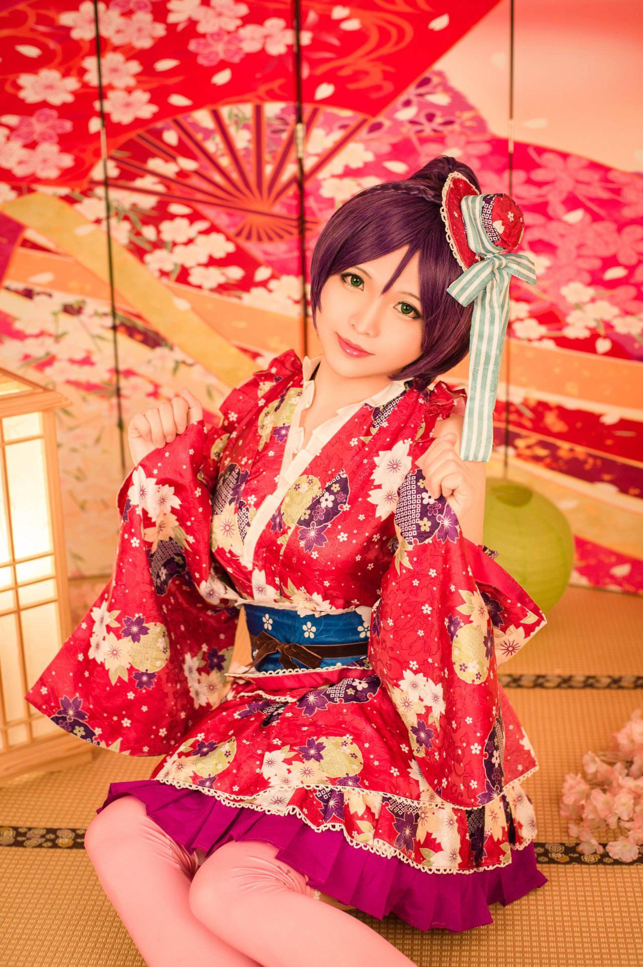 【lovelive!】东条希浴衣觉醒cosplay