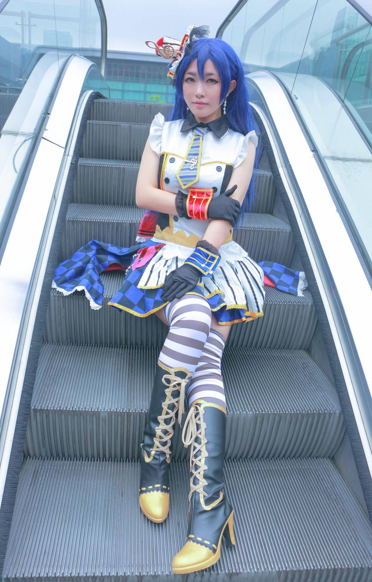 love live 女仆觉醒 海未cosplay