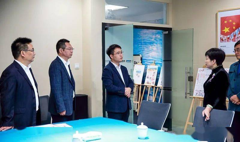 海安市副市长卢林率队视察指导印象三塘文创精品馆