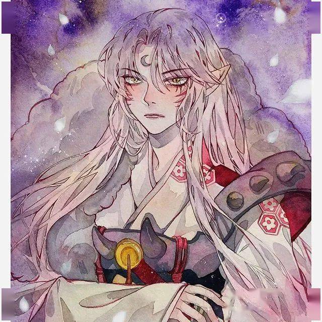 水彩插画|古风飘逸动漫男生人物手绘素材