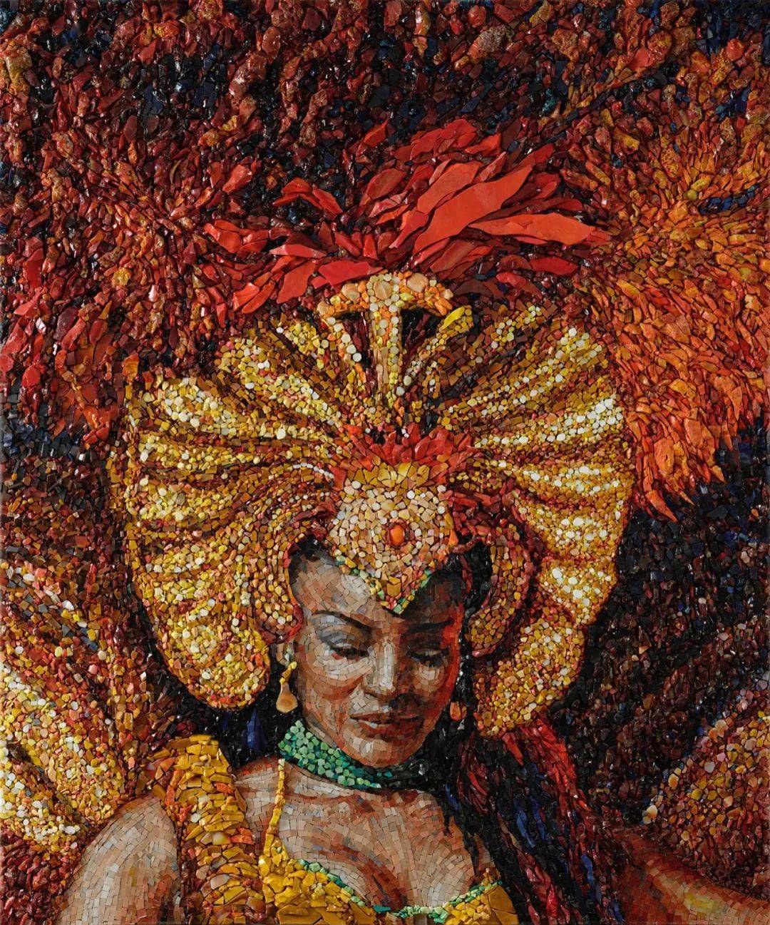 "镶嵌中国——马赛克艺术邀请展·北京"开幕_壁画