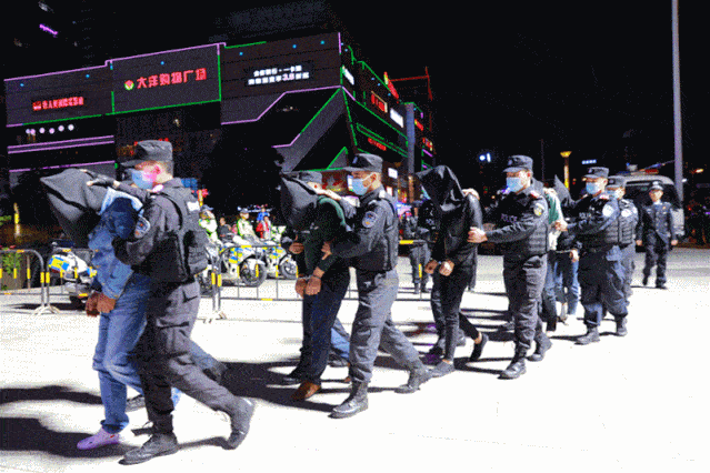 大行动!一晚出动4000多警力,"桂中扫毒风暴"席卷全城!