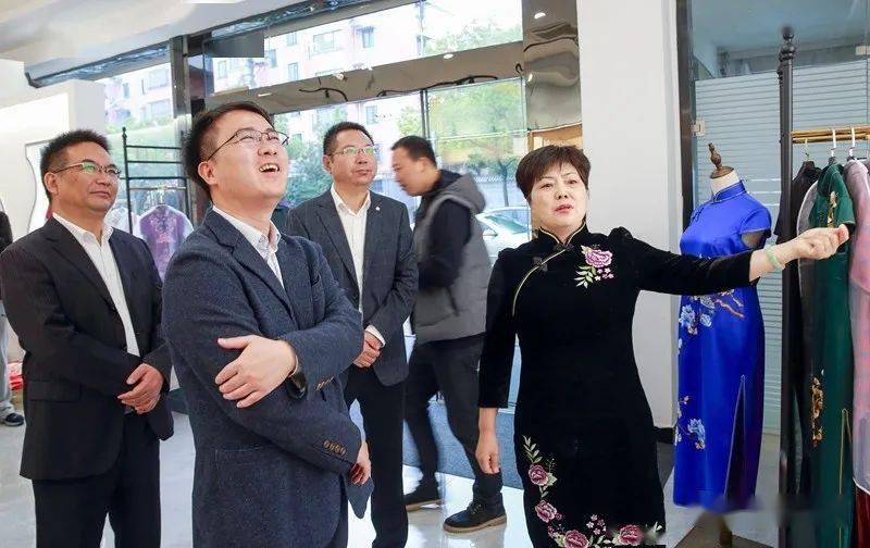 海安市副市长卢林率队视察指导印象三塘文创精品馆