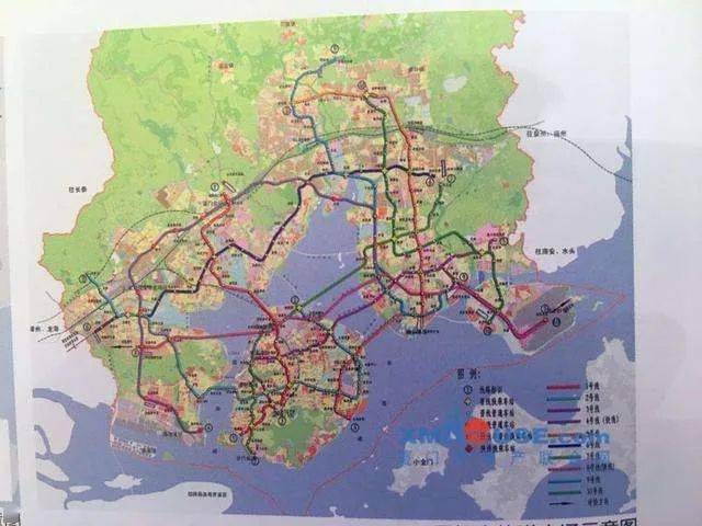 猛料網傳廈門地鐵9號線方案同安可直接進島