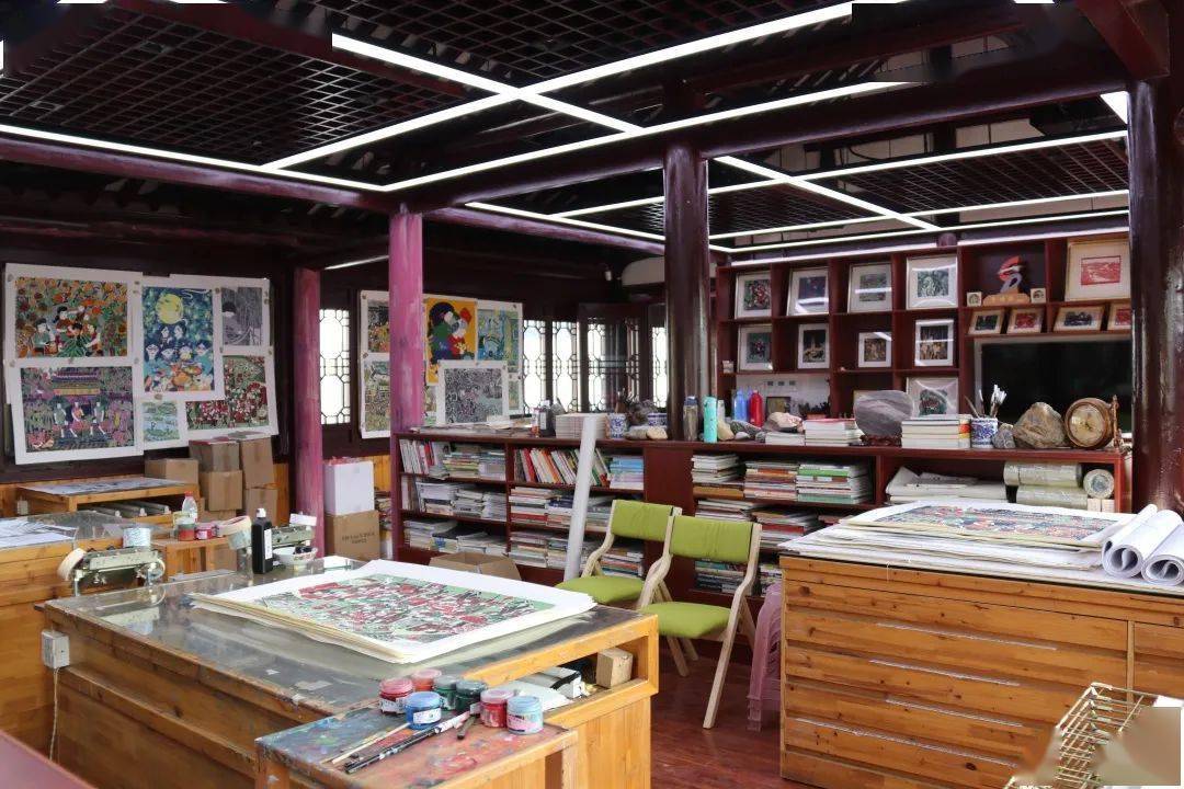 车墩版画美术馆九科绿洲绿地泖港镇乡村创客联盟泗泾三宅泰晤士小镇云