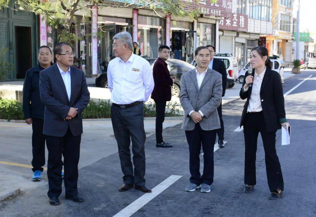 城头镇党委书记王长伟,党委副书记,镇长刘敏等参加