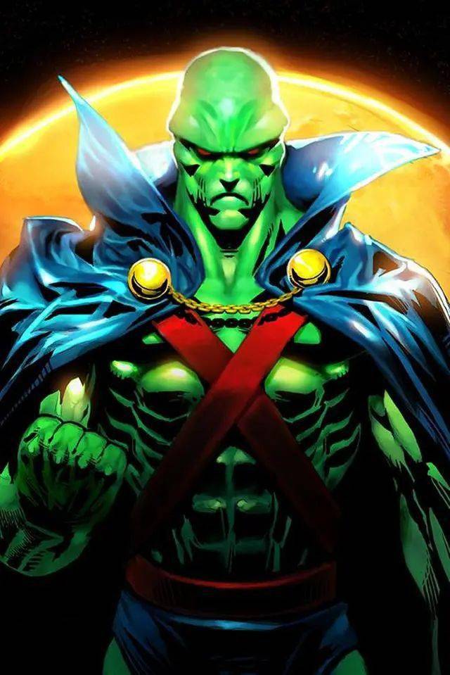 公布的故事版当中,有火星猎人易容成为路易斯跟超人养母对话的场景