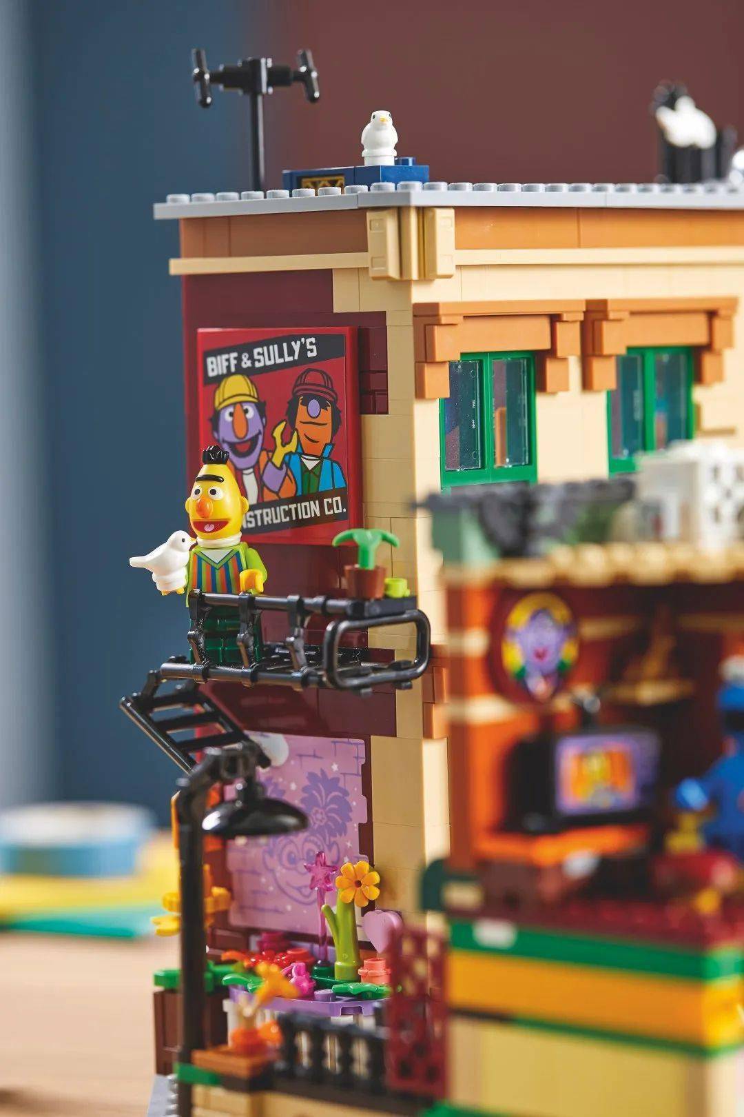 新品乐高0321324芝麻街欢乐来袭大鸟带你重温童年时光