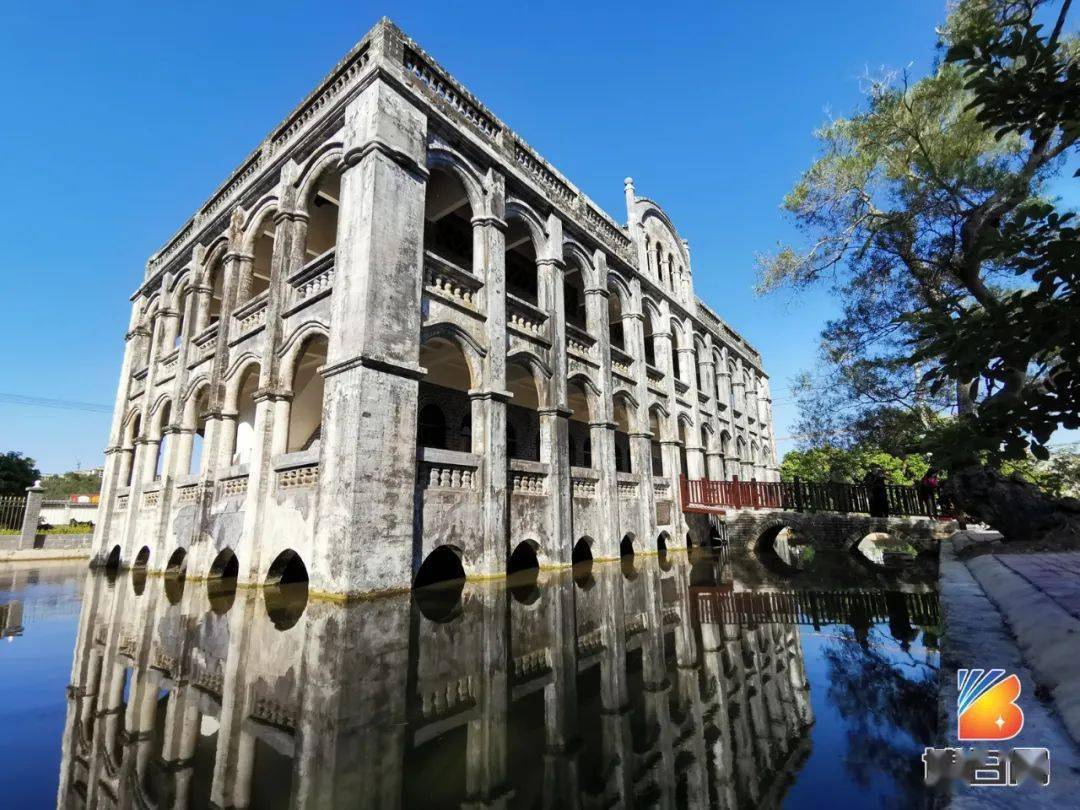 美景丨真漂亮博白名胜古迹大平坡水楼换新装啦