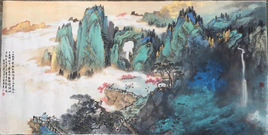 陈亮山水画作品欣赏图片