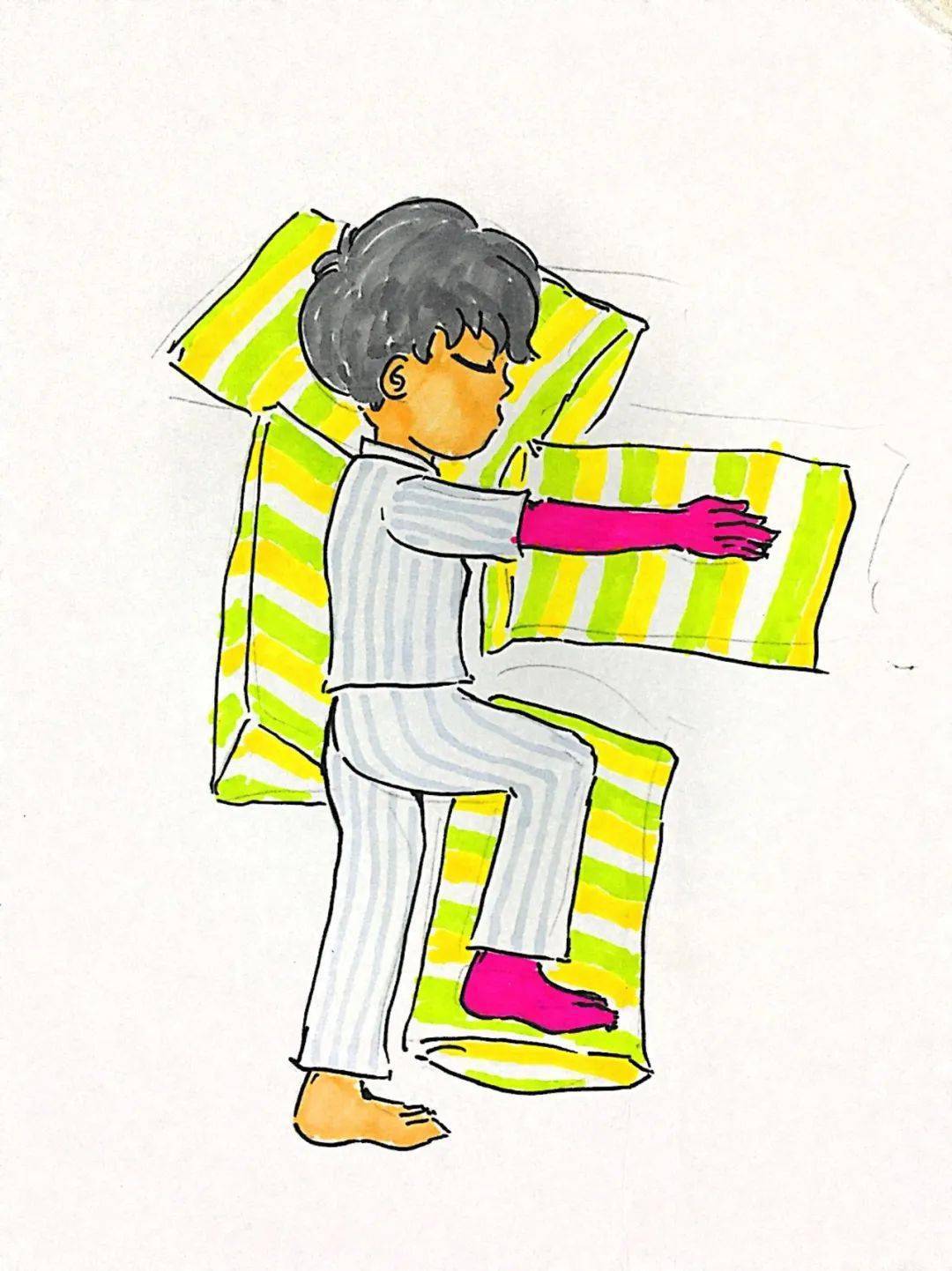 漫说北街康复灵魂小画手上线良肢位摆放你学会了吗