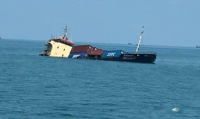 最近海运事故频发机舱爆炸撞上码头搁浅集装箱被水浸泡撞上堤岸集装箱