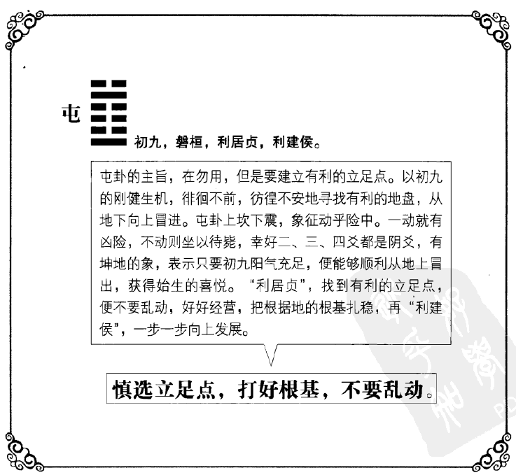 良心导读屯卦六爻有什么启示上