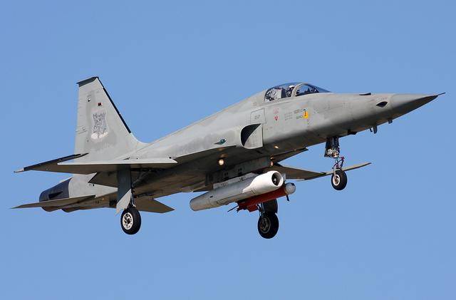 台媒:一架台军f-5e战机训练时失联_资料