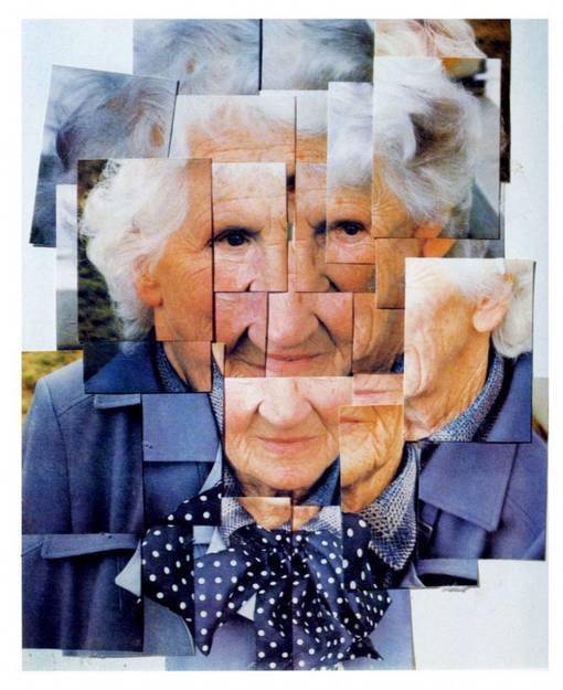 大卫霍克尼拼贴摄影