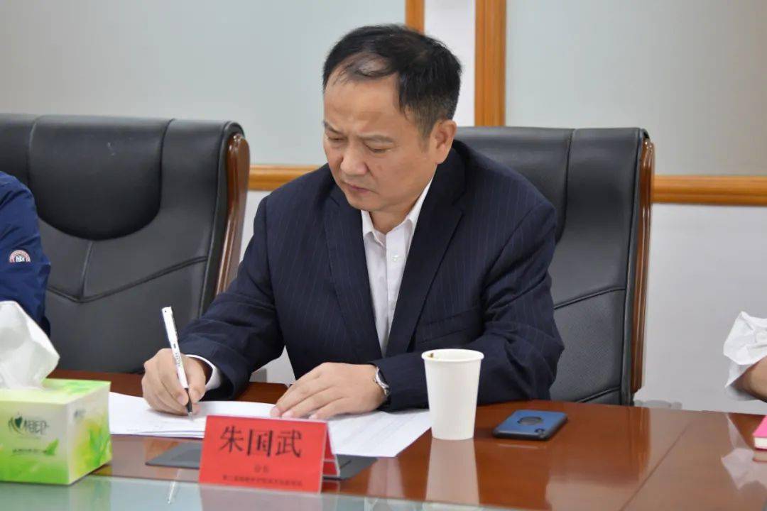 我会朱国武会长专程赴陵助力会员企业腾飞