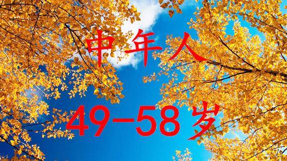人到中年后送给出生在196019694958岁的人们