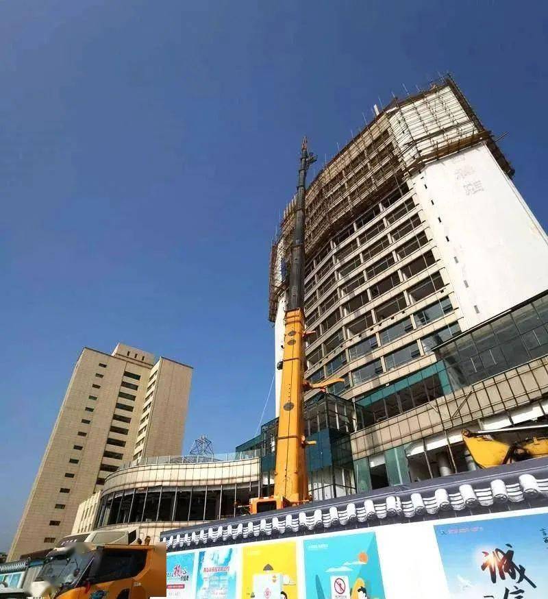 青岛湾广场项目启动拆迁工作 未来出青岛火车站就可观海
