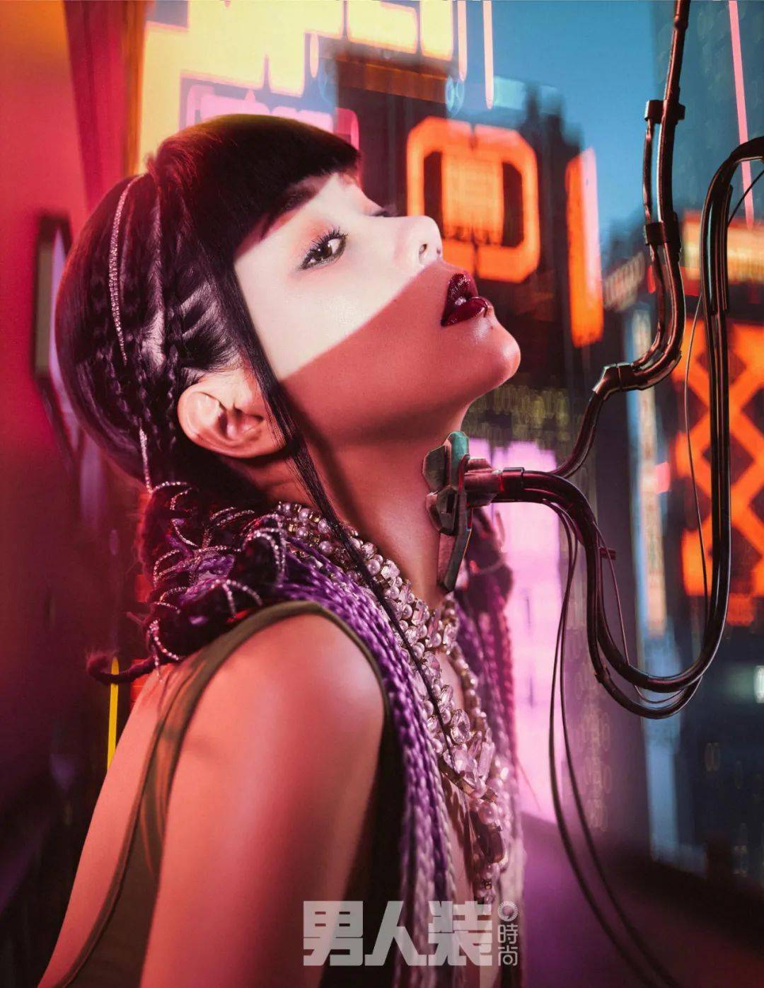 [lv99]满级号朱婧汐,一张图砍你9999滴血_赛博格