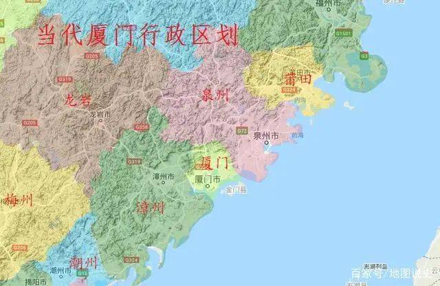 为何行政区划史同安在厦门之前
