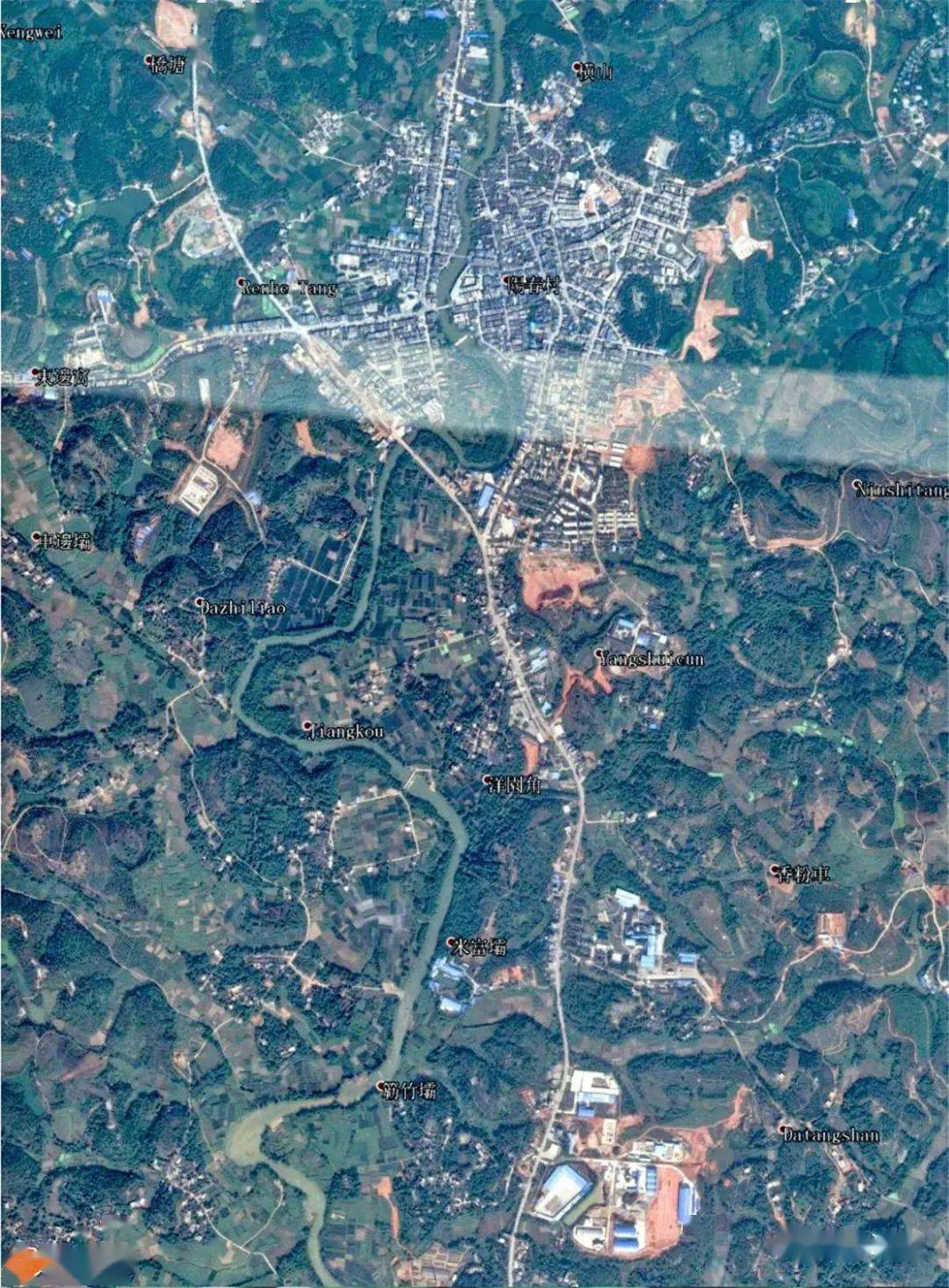 2008高清卫星航拍地图图片