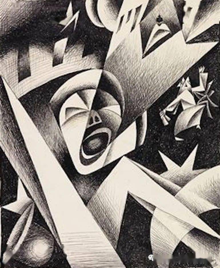 大众艺术网以一种融合立体和未来派思想的先锋人物德国立体未来主义