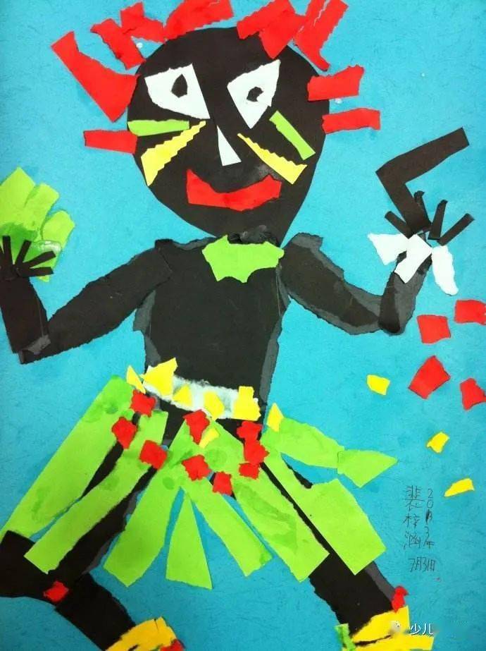 撕纸画再也不用担心熊孩子乱撕乱画了67