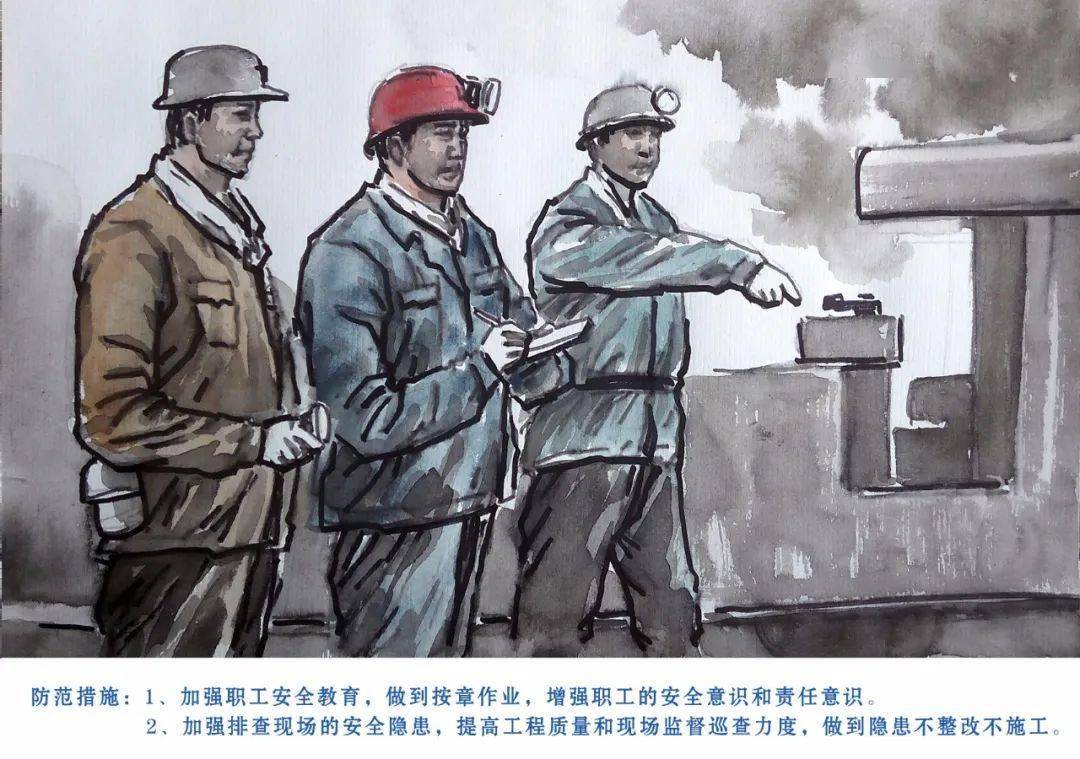 鹤岗矿业公司开展安全警示教育月安全漫画网络微展活动