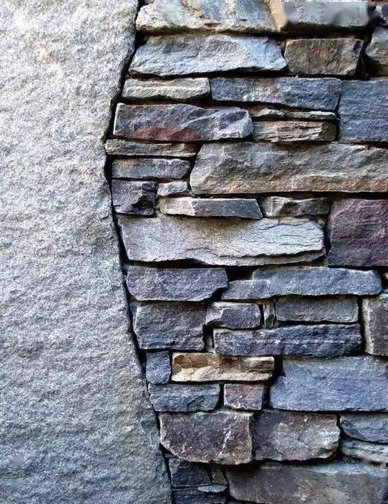 垒石围墙,粗狂而自然_石头