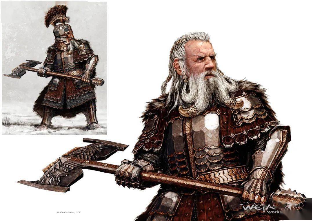 霍比特人电影概念设定原画参考合集