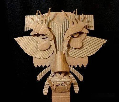 双十一纸箱手工展