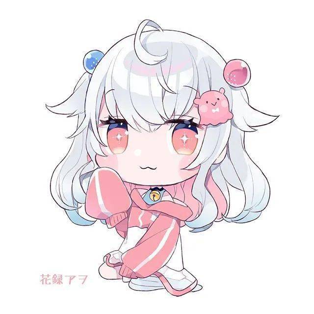 马克笔手绘插画壁纸头像二次元萌系动漫人物板绘作品