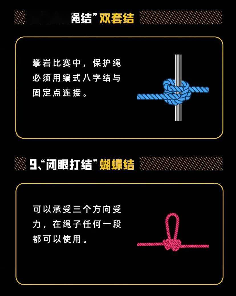攀登系列重磅上线大佬教你救命绳结