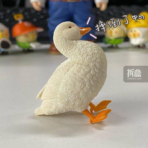莫属模型 柯尔鸭 可爱原创迷你q版动物潮玩摆件