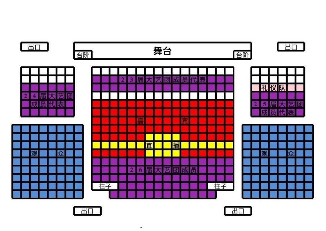 盛京大剧院座位图图片