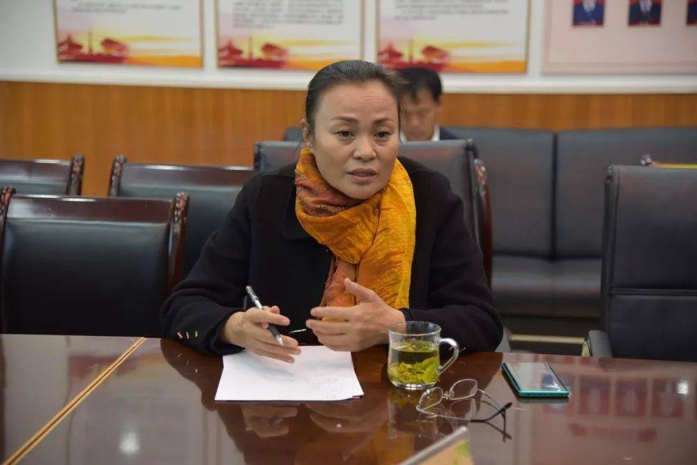 单县职专校长王腾香一行来历城职专访问